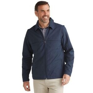 SCOTTeVEST Navy RFID Lined Pocket Sterling Jacket / Zip off Sleeves Vest - XL